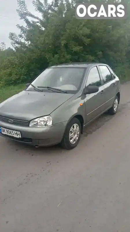 Седан ВАЗ / Lada 1118 Калина 2008 1.6 л. Ручна / Механіка обл. Рівненська, location.city.mizoch - Фото 1/21