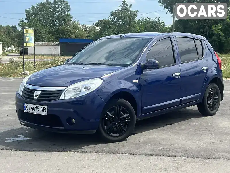 Хетчбек Dacia Sandero 2009 1.6 л. Ручна / Механіка обл. Черкаська, Жашків - Фото 1/10