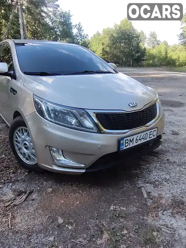 Седан Kia Rio 2013 1.6 л. Ручна / Механіка обл. Сумська, Конотоп - Фото 1/21