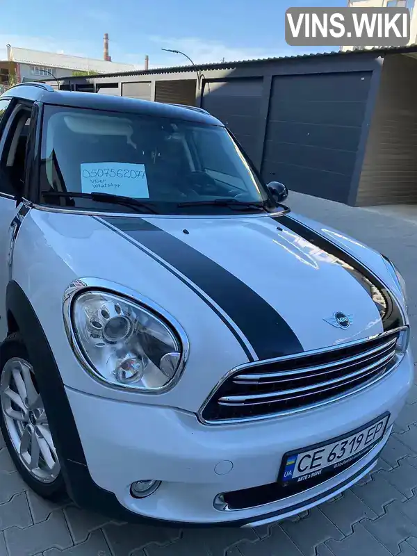 Позашляховик / Кросовер MINI Countryman 2016 2 л. Автомат обл. Чернівецька, Чернівці - Фото 1/21