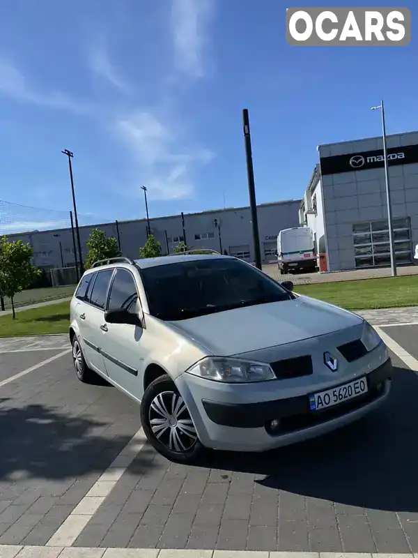 Універсал Renault Megane 2004 1.39 л. Ручна / Механіка обл. Закарпатська, Мукачево - Фото 1/12