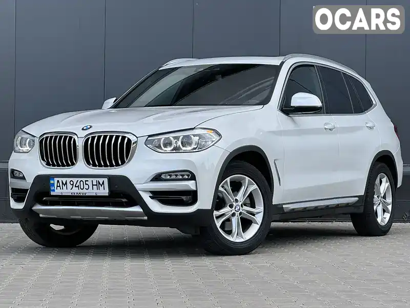 Позашляховик / Кросовер BMW X3 2019 2 л. Автомат обл. Житомирська, Коростень - Фото 1/21