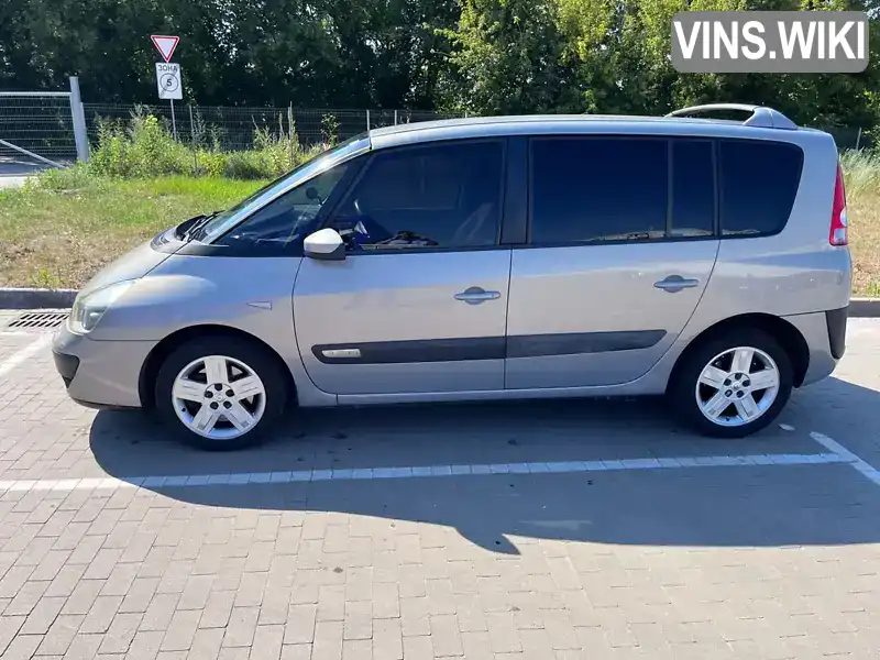 Мінівен Renault Espace 2004 2.19 л. Ручна / Механіка обл. Київська, Бориспіль - Фото 1/7