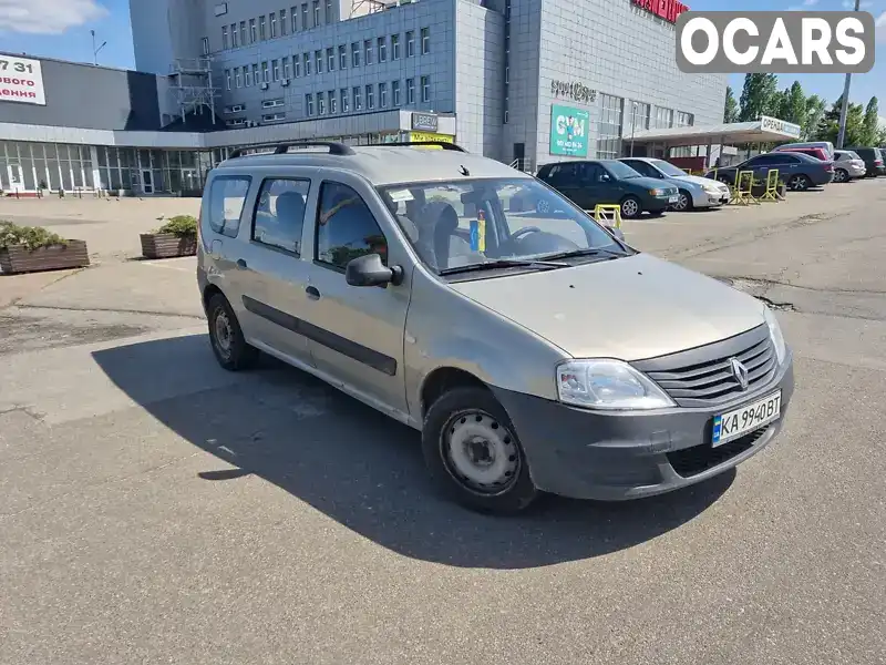 Універсал Renault Logan MCV 2009 1.6 л. Ручна / Механіка обл. Київська, Київ - Фото 1/21