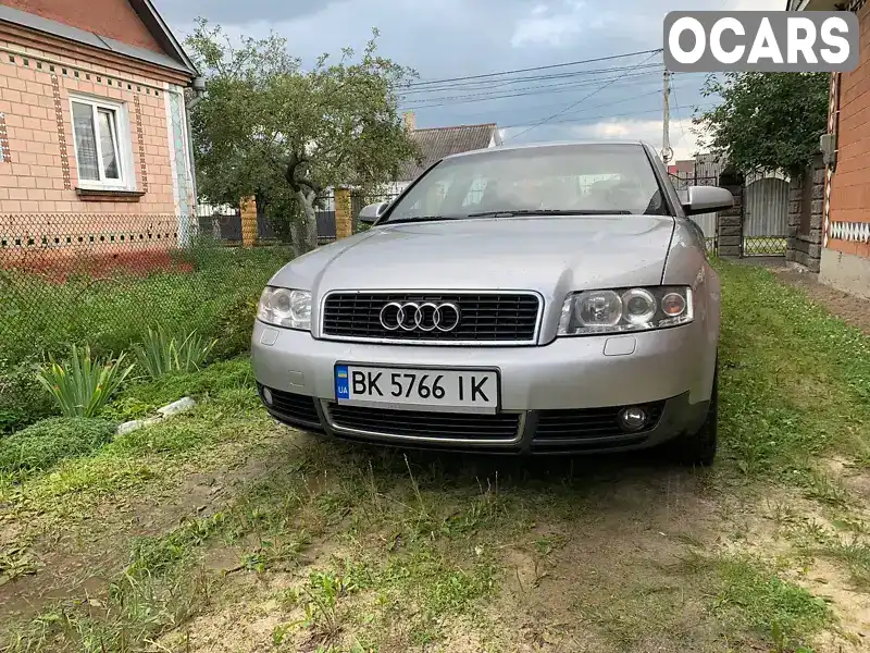 Седан Audi A4 2002 2.39 л. Автомат обл. Рівненська, Костопіль - Фото 1/14