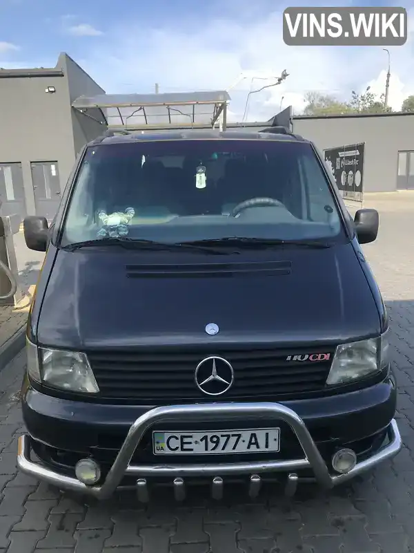 Мінівен Mercedes-Benz Vito 2003 2.15 л. Ручна / Механіка обл. Чернівецька, Чернівці - Фото 1/11