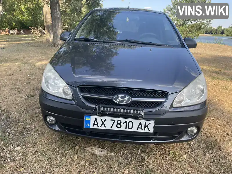 Хетчбек Hyundai Getz 2008 1.4 л. Ручна / Механіка обл. Харківська, Харків - Фото 1/8