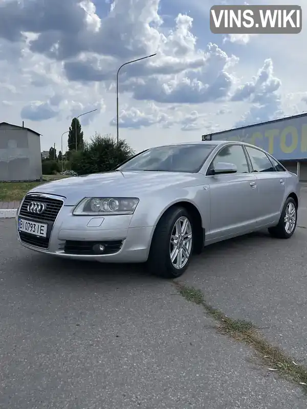 Седан Audi A6 2006 2.39 л. Варіатор обл. Полтавська, Кременчук - Фото 1/21