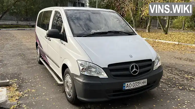 Мінівен Mercedes-Benz Vito 2011 2.14 л. Ручна / Механіка обл. Київська, Київ - Фото 1/21