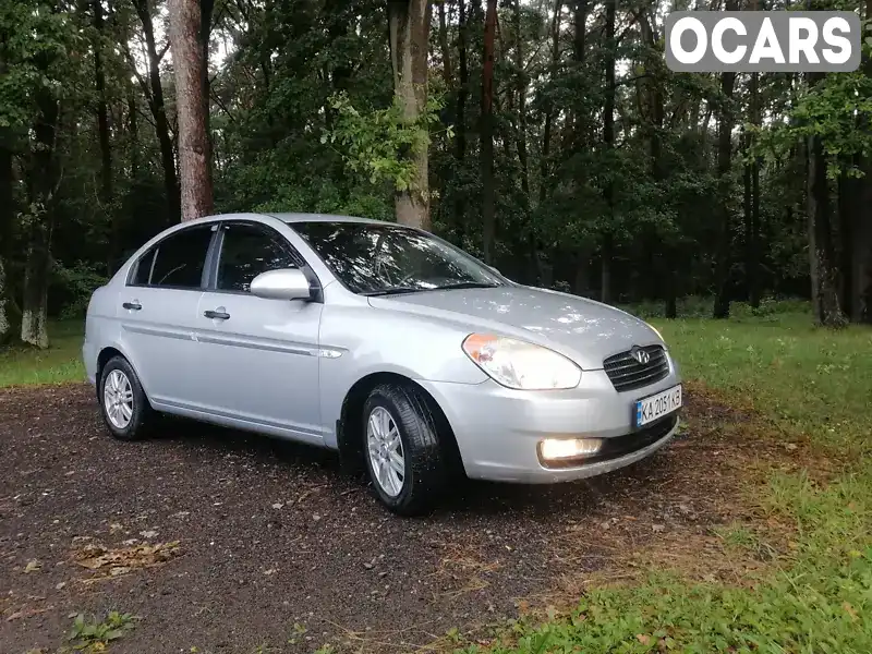 Седан Hyundai Accent 2008 1.4 л. Ручна / Механіка обл. Волинська, Луцьк - Фото 1/21