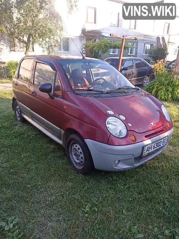 Хетчбек Daewoo Matiz 2008 1 л. Ручна / Механіка обл. Хмельницька, Хмельницький - Фото 1/3