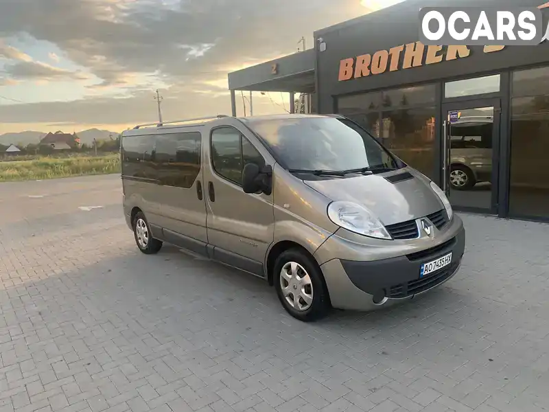 Мінівен Renault Trafic 2012 2 л. Ручна / Механіка обл. Закарпатська, Хуст - Фото 1/21