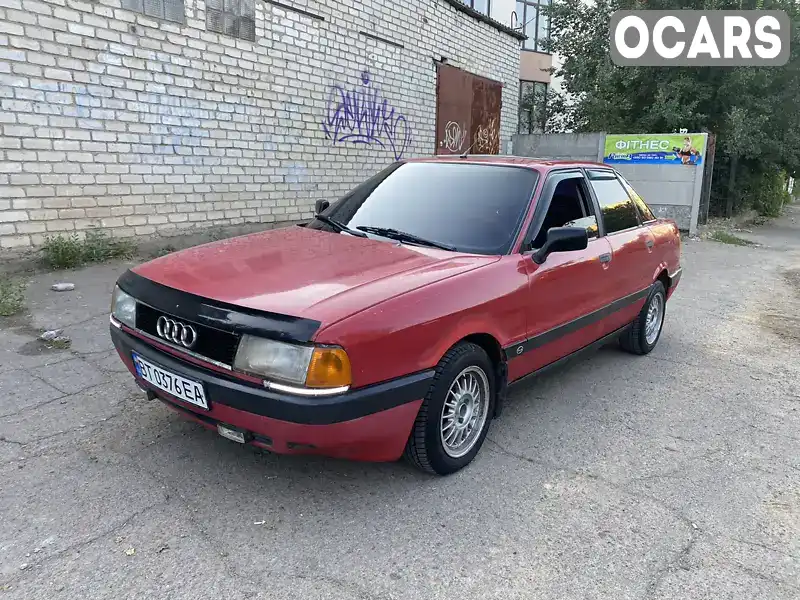 Седан Audi 80 1988 1.78 л. Ручна / Механіка обл. Миколаївська, Миколаїв - Фото 1/13