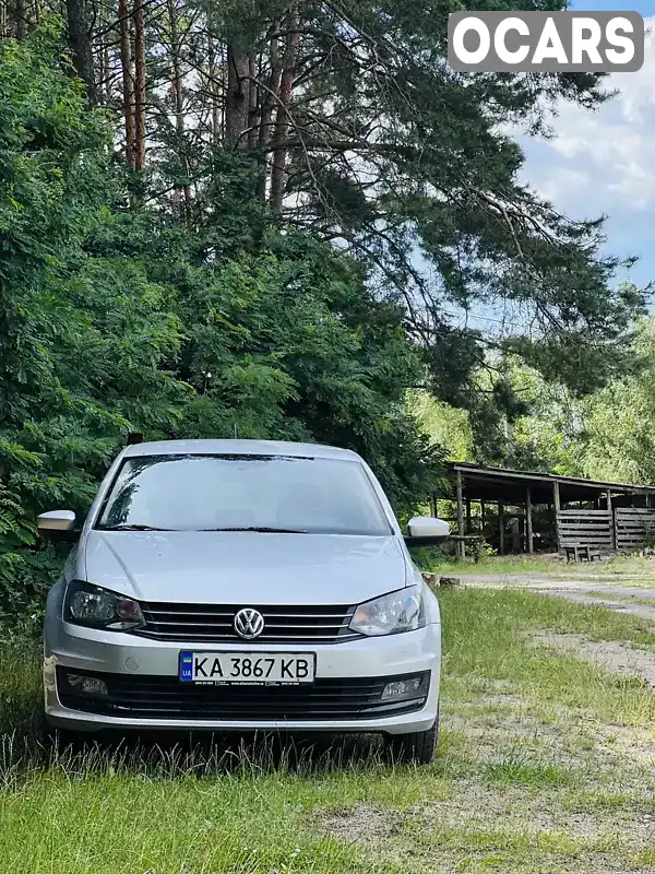 Седан Volkswagen Polo 2017 1.4 л. Автомат обл. Київська, Переяслав - Фото 1/21