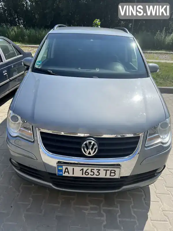 Мінівен Volkswagen Touran 2008 1.97 л. Ручна / Механіка обл. Київська, Бровари - Фото 1/13