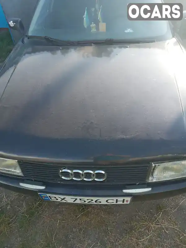 Седан Audi 80 1987 1.8 л. Ручна / Механіка обл. Хмельницька, Кам'янець-Подільський - Фото 1/13