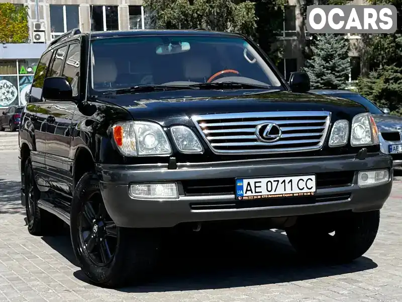 Позашляховик / Кросовер Lexus LX 2004 4.66 л. Автомат обл. Дніпропетровська, Дніпро (Дніпропетровськ) - Фото 1/21