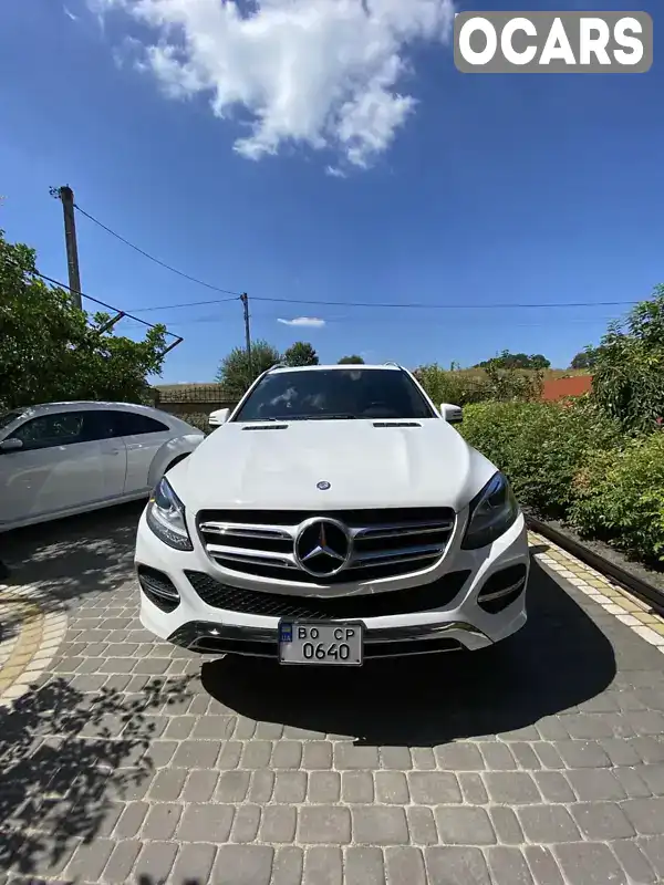 Позашляховик / Кросовер Mercedes-Benz GLE-Class 2017 3.5 л. Автомат обл. Тернопільська, Тернопіль - Фото 1/21