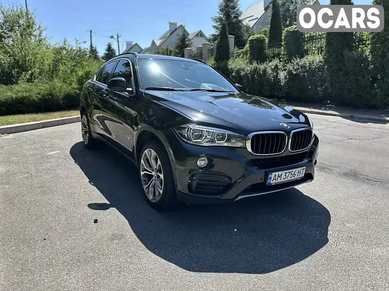 Позашляховик / Кросовер BMW X6 2015 2.99 л. Автомат обл. Житомирська, Житомир - Фото 1/21