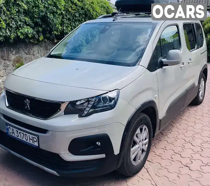 Мінівен Peugeot Rifter 2019 1.56 л. Ручна / Механіка обл. Черкаська, Черкаси - Фото 1/9