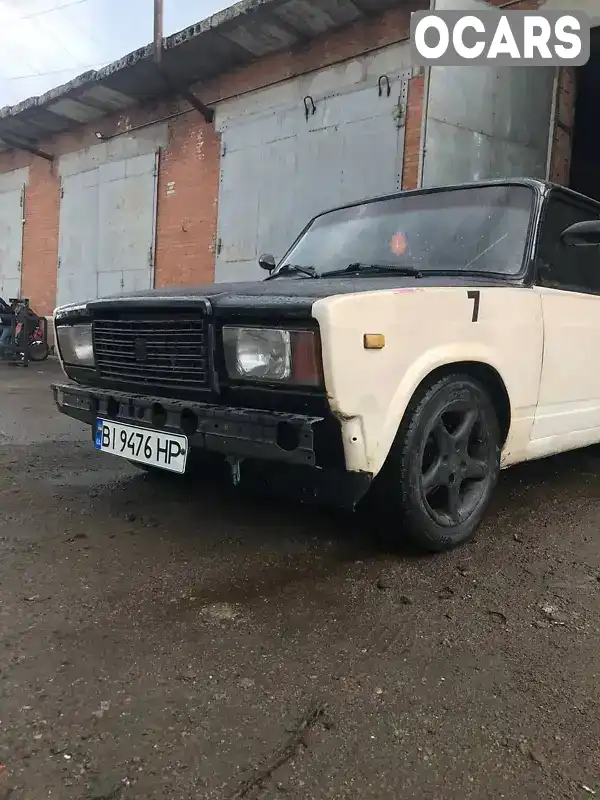 Седан ВАЗ / Lada 2107 1986 1.2 л. Ручна / Механіка обл. Полтавська, Полтава - Фото 1/10