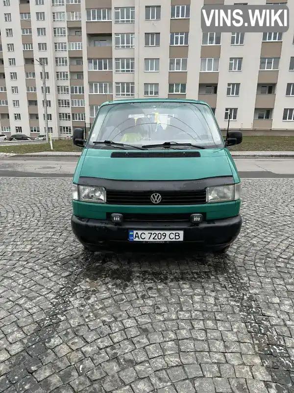 Мінівен Volkswagen Transporter 1998 1.9 л. Ручна / Механіка обл. Хмельницька, Хмельницький - Фото 1/8