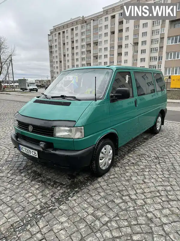 WV1ZZZ70ZWX095920 Volkswagen Transporter 1998 Минивэн 1.9 л. Фото 6