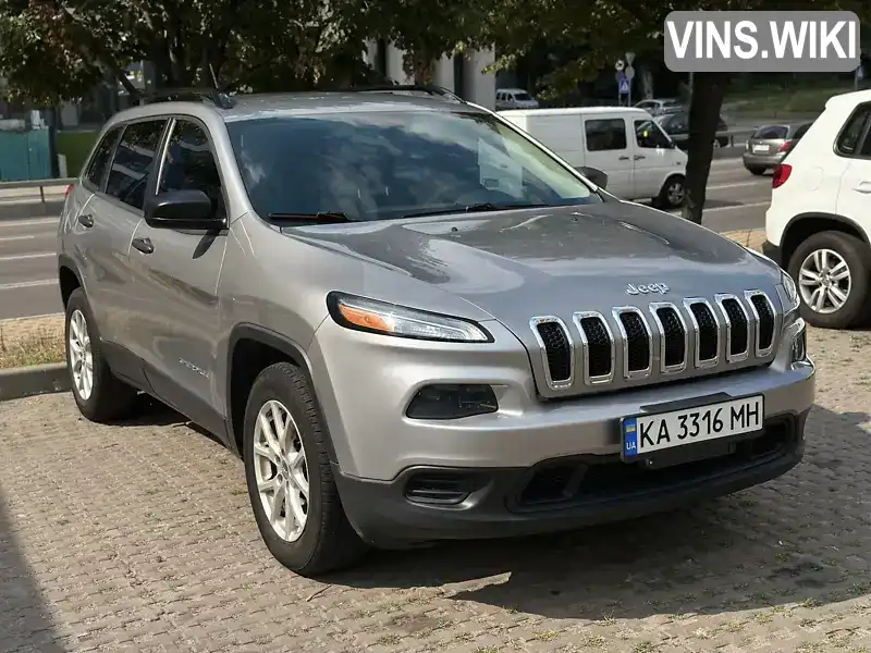 Позашляховик / Кросовер Jeep Cherokee 2015 2.36 л. Автомат обл. Київська, Київ - Фото 1/21