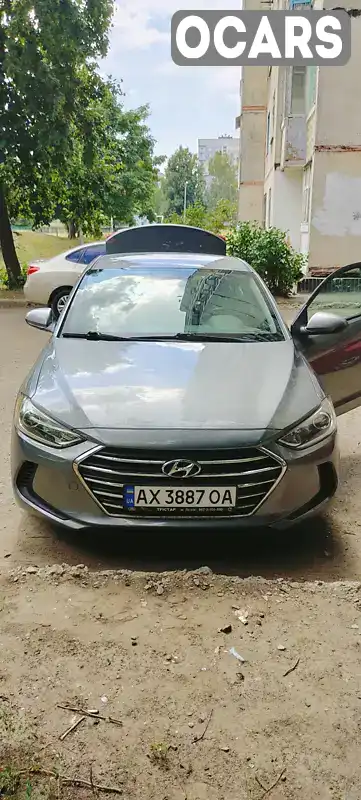 KMHD74LF2JU633996 Hyundai Elantra 2018 Седан 2 л. Фото 1