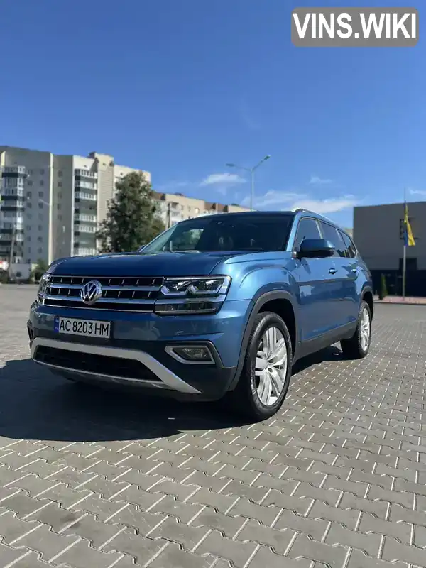 Внедорожник / Кроссовер Volkswagen Atlas 2019 3.6 л. Автомат обл. Волынская, Луцк - Фото 1/21