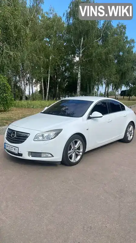 Седан Opel Insignia 2011 1.96 л. Ручна / Механіка обл. Житомирська, Житомир - Фото 1/8