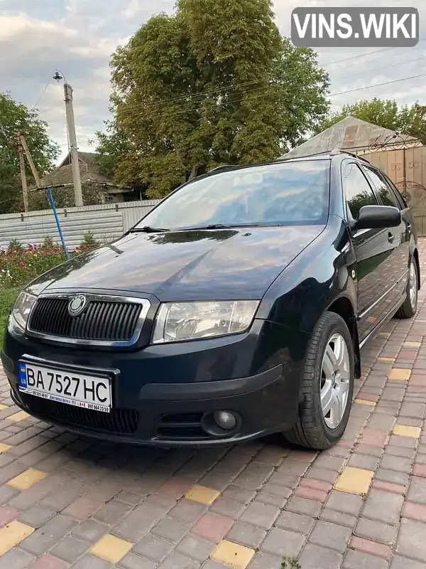 Універсал Skoda Fabia 2007 1.9 л. Ручна / Механіка обл. Кіровоградська, Новоархангельськ - Фото 1/11