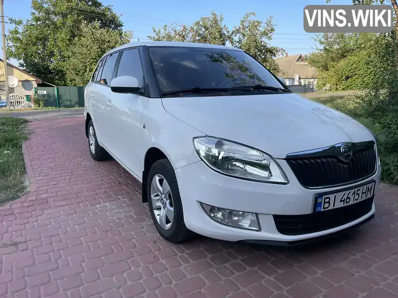 Універсал Skoda Fabia 2013 1.39 л. Ручна / Механіка обл. Полтавська, Чутове - Фото 1/21