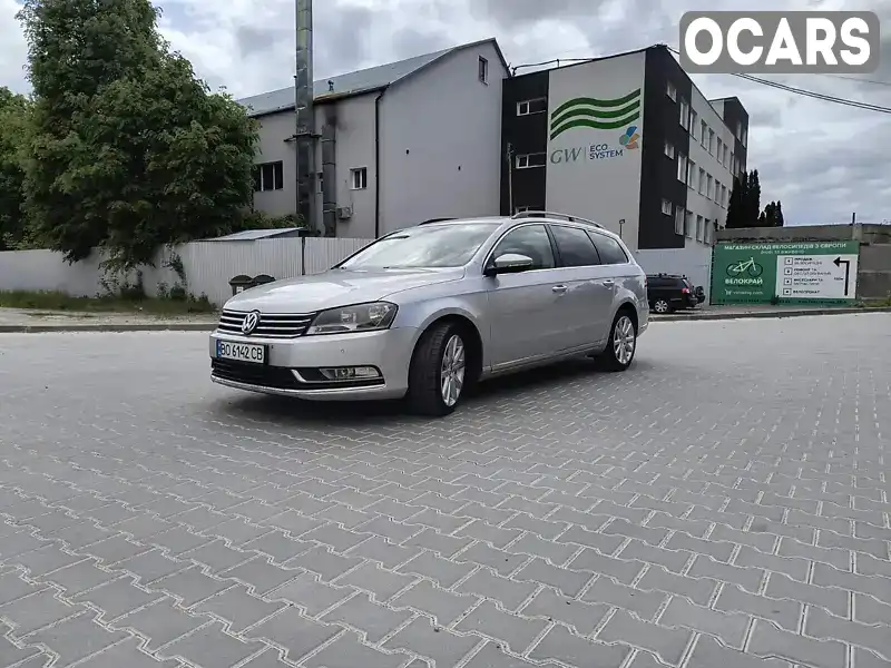 Универсал Volkswagen Passat 2012 1.97 л. Автомат обл. Тернопольская, Збараж - Фото 1/17