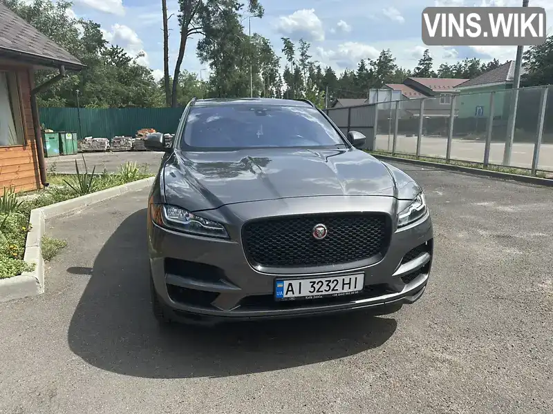 Позашляховик / Кросовер Jaguar F-Pace 2017 2 л. Автомат обл. Київська, Київ - Фото 1/21