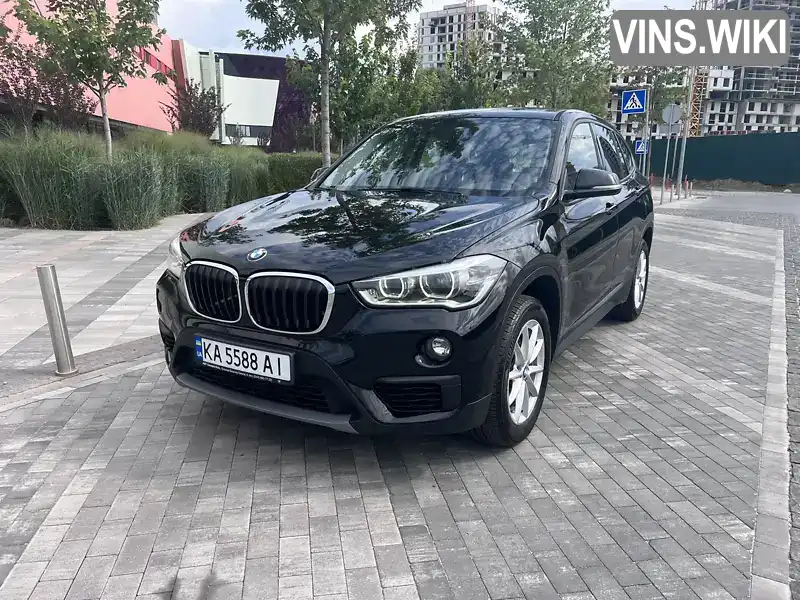 Позашляховик / Кросовер BMW X1 2017 2 л. Автомат обл. Київська, Київ - Фото 1/21