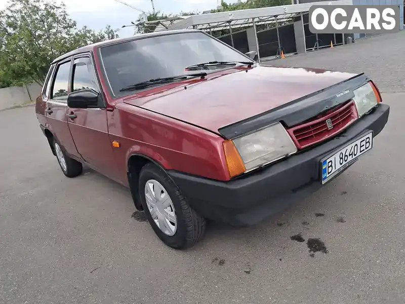 Седан ВАЗ / Lada 21099 1992 1.29 л. Ручная / Механика обл. Полтавская, Полтава - Фото 1/12