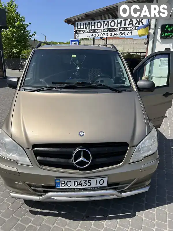 Мінівен Mercedes-Benz Vito 2011 2.14 л. Ручна / Механіка обл. Львівська, Трускавець - Фото 1/10