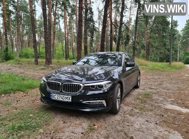 Седан BMW 5 Series 2017 2 л. Автомат обл. Черкаська, Черкаси - Фото 1/16