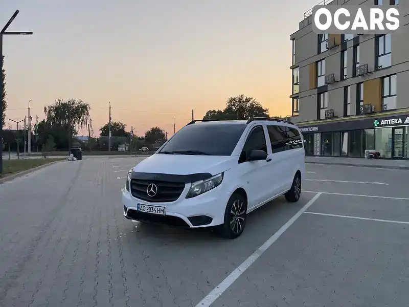 Мінівен Mercedes-Benz Vito 2017 1.6 л. Ручна / Механіка обл. Волинська, Володимир-Волинський - Фото 1/21