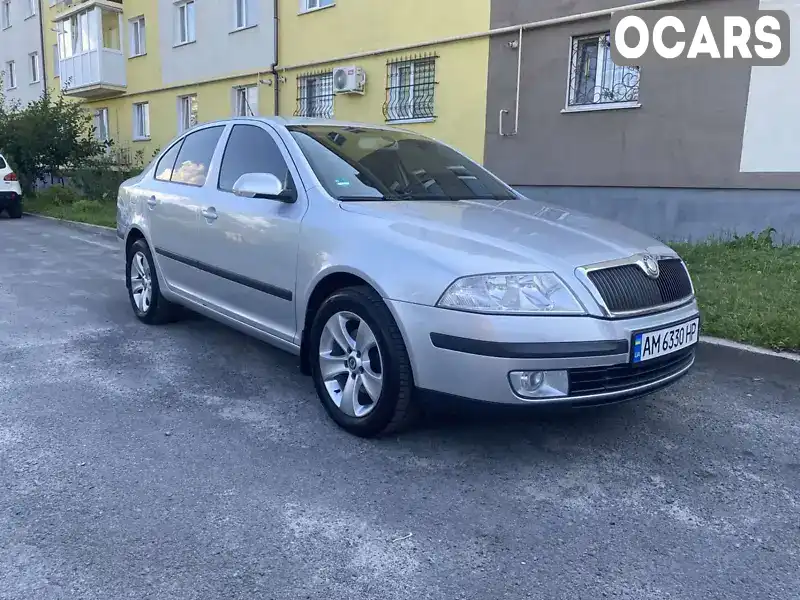 Ліфтбек Skoda Octavia 2008 1.97 л. Автомат обл. Житомирська, Звягель - Фото 1/15