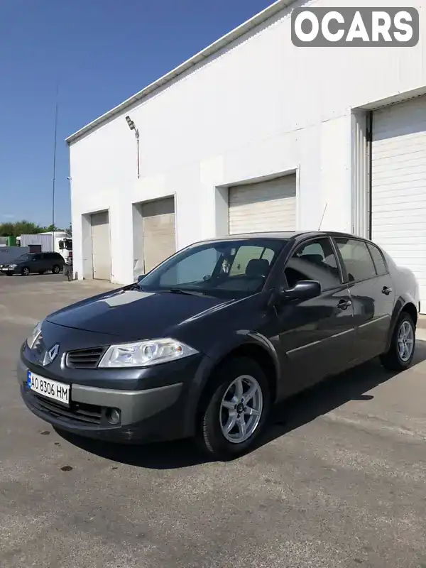 Седан Renault Megane 2007 1.6 л. Ручна / Механіка обл. Закарпатська, Виноградів - Фото 1/21