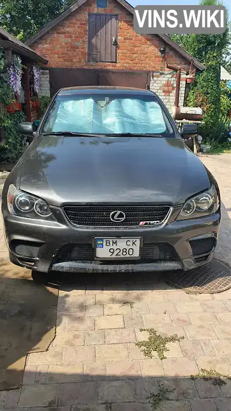 Седан Lexus IS 2003 1.99 л. Автомат обл. Сумська, Охтирка - Фото 1/21