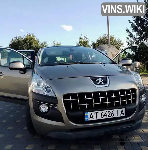 Позашляховик / Кросовер Peugeot 3008 2009 1.6 л. Ручна / Механіка обл. Івано-Франківська, Коломия - Фото 1/18