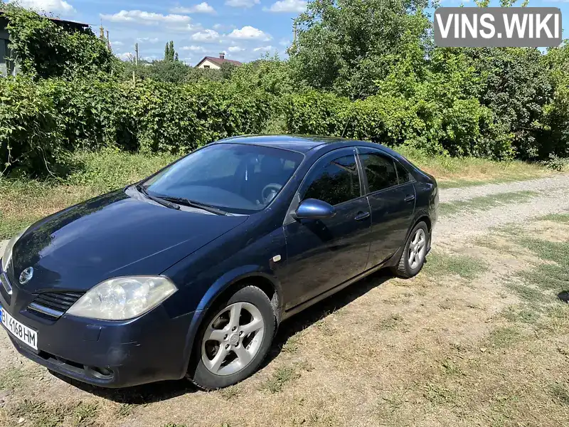 Седан Nissan Primera 2006 1.8 л. Ручна / Механіка обл. Полтавська, Полтава - Фото 1/14