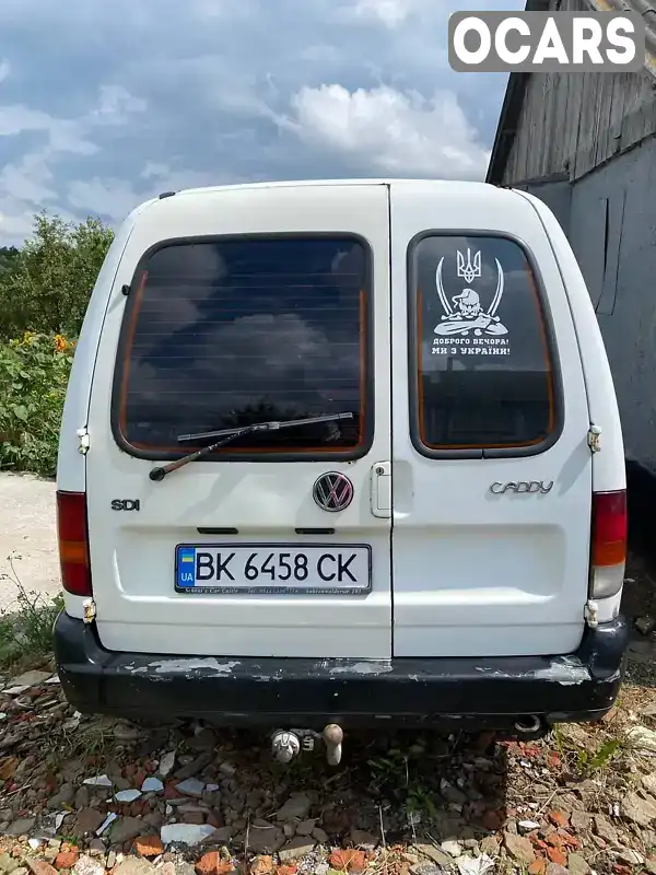 Мінівен Volkswagen Caddy 2001 1.9 л. Ручна / Механіка обл. Рівненська, Гоща - Фото 1/4