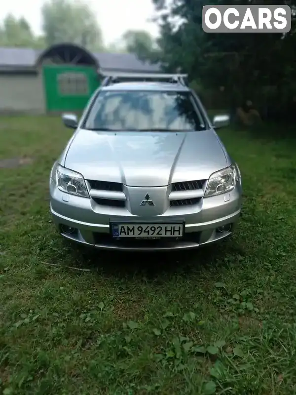 Внедорожник / Кроссовер Mitsubishi Outlander 2006 2.4 л. Ручная / Механика обл. Житомирская, Бердичев - Фото 1/8