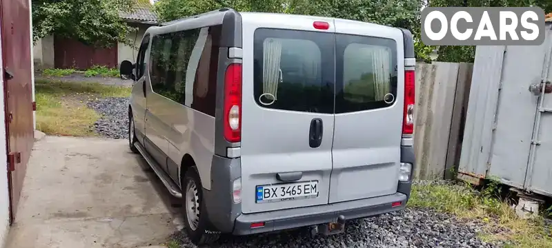 Мінівен Opel Vivaro 2009 2 л. Ручна / Механіка обл. Хмельницька, Старокостянтинів - Фото 1/9