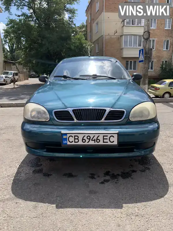 Седан Daewoo Sens 2003 1.3 л. Ручная / Механика обл. Черниговская, Чернигов - Фото 1/10