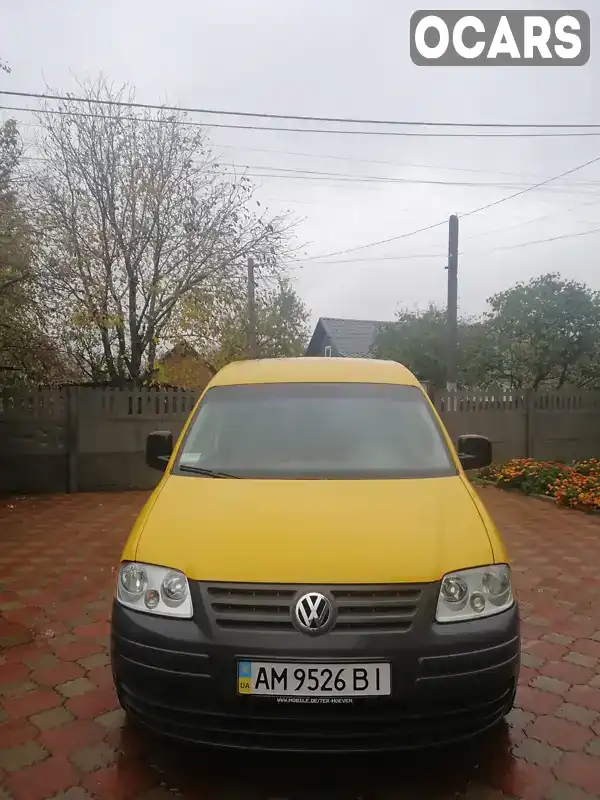 Мінівен Volkswagen Caddy 2005 1.97 л. Ручна / Механіка обл. Житомирська, Бердичів - Фото 1/8